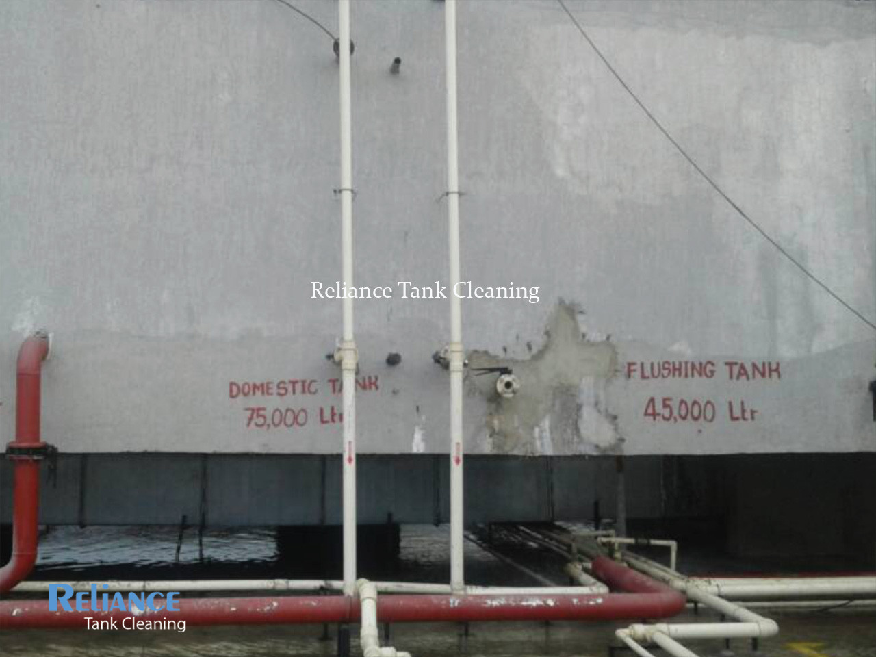 flush tank cleaning services