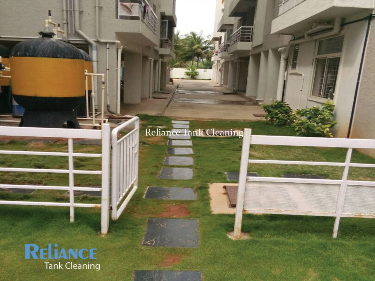 apartment storage tank cleaning