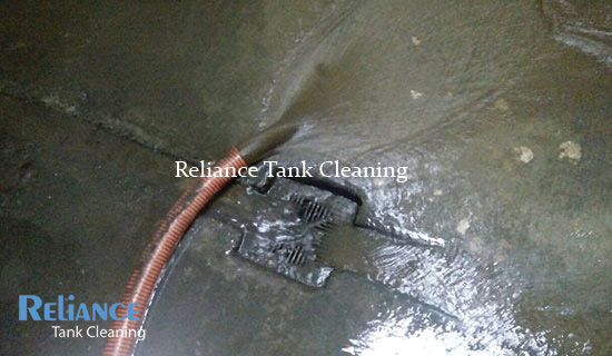 tank dewatering and cleaning