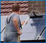 solar panel cleaning